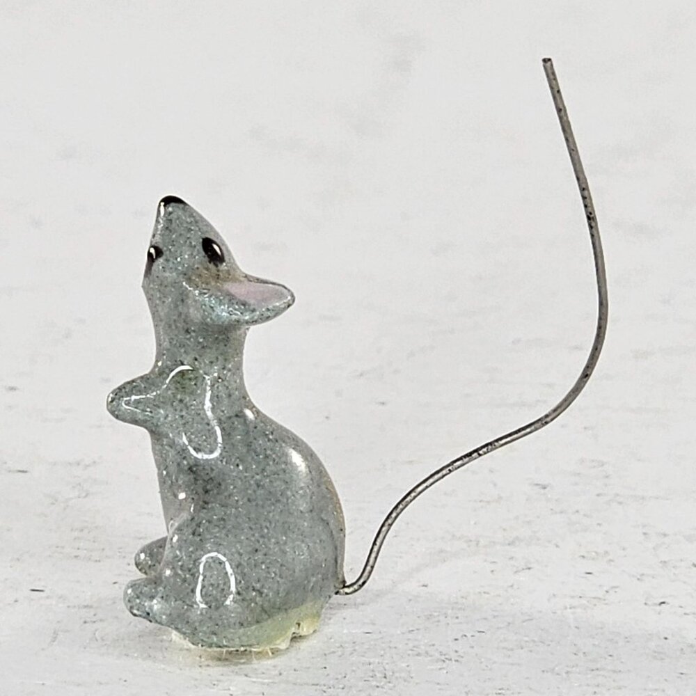 Hagen Renaker Wire Tail Baby Mouse Mice Rat Miniature Figurine Tiny